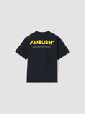 AMBUSH 2025 XL LOGO PRINT T-SHIRT NAVY