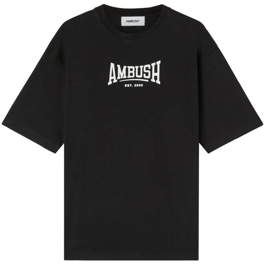 AMBUSH 2008 LOGO PRINT BLACK