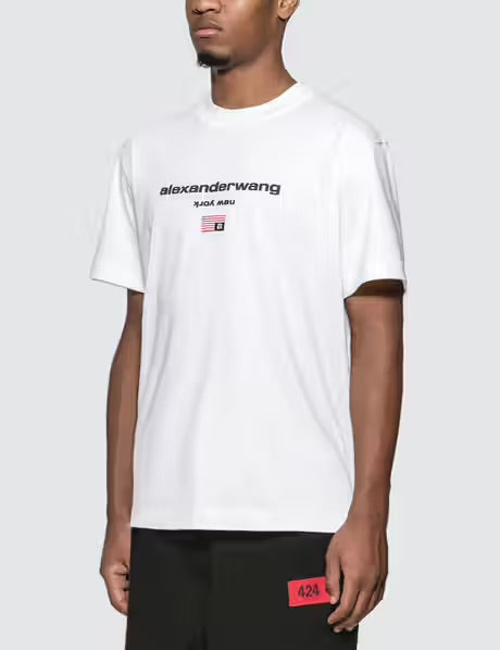 ALEXANDER WANG INTERNATIONAL FLAG EMBOSSED