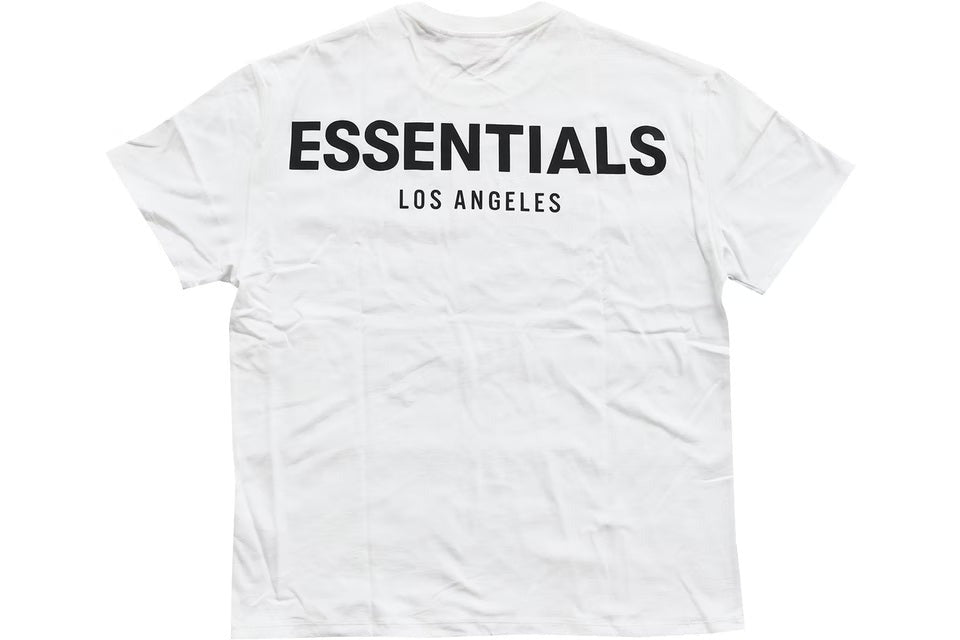 FEAR OF GOD ESSENTIALS 3M REFLECTIVE LA EXCLUSIVE WHITE